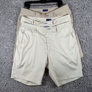 Stitch Golf Chino Tech Shorts Bundle Of Three Men’s Size 34 Beige Preppy Stretch